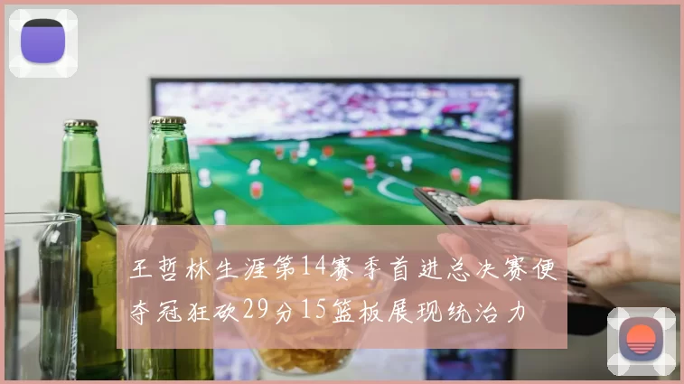 王哲林生涯第14赛季首进总决赛便夺冠狂砍29分15篮板展现统治力